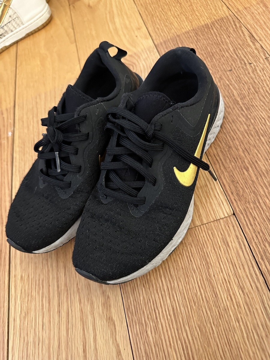 Nike Odyssey React Nike React Black Womens Odyssey React Nike Black And  Gold Womens Sneakers Nike Shoes Nike - Main Image