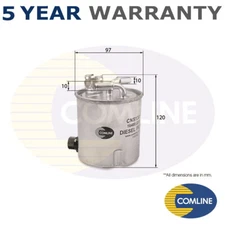 Comline Fuel Filter Fits Nissan NV200 2010- 1.5 dCi 2.0 + Other Models