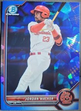 Jordan Walker ⚾ 2022 Bowman Chrome Sapphire RC BCP-221