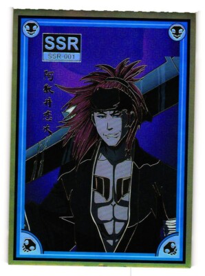 Renji Abarai SSR SSR-001 Bleach CCG TCG Anime Card