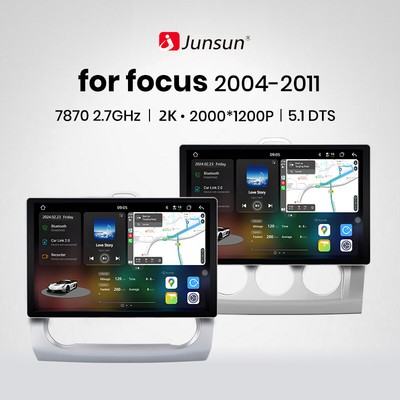 Für Ford Focus MK2 MK II 2004-2011 Android13 Autoradio GPS Kamera FM RDS BT 128G
