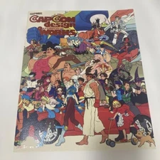 CAPCOM DESIGN WORKS Art  Book Illustration Street Fighter Game Character Used