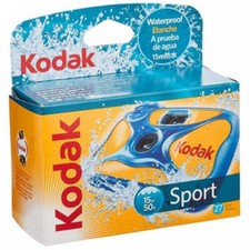 Expired Kodak Waterproof Disposable Camera for 27 Photos Sport Edition