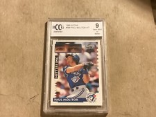 Paul Molitor 1995 Score Hitters INC #566 - Graded BCCG 9 NM or Better 0000757507