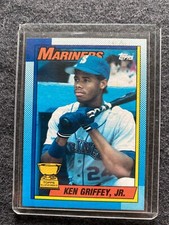 KEN GRIFFEY JR 1990 Topps #336 RC  - “THE BOMB”  unimaginable Mistakes / Errors