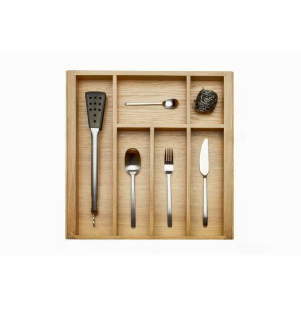 Oak Kitchen Drawer Cutlery Tray Insert Suits Blum 450 to 1000mm widths 450 Depth eBay