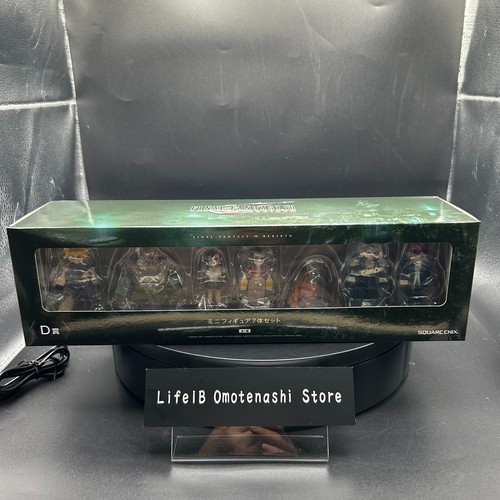 Final Fantasy VII Polygon Figure Set of 7 Square Enix Kuji Remake New - Picture 3 of 20