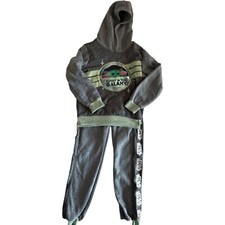 STAR WARS Big Boys' Hoodie and Pants Set Size 7 Grey/Green