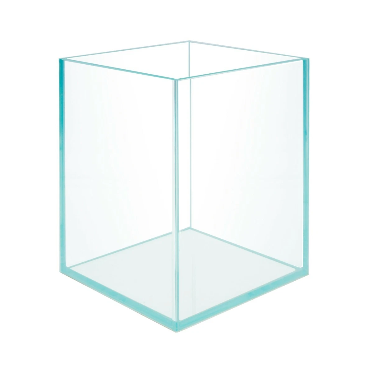 5 Gallon Nano Tall Rimless Aquarium Low iron Glass Fish Tank Extra Clear Glass
