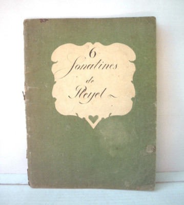Rare Ignaz Pleyel 18th Century Score 6 Sonatinas Violin & Piano Op 48 RISM P 442