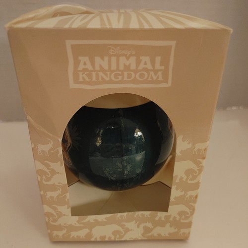 RARE VHTF VINTAGE COLLECTIBLE 1998 DISNEY ANIMAL KINGDOM GLASS ORNAMENT - Picture 3 of 5