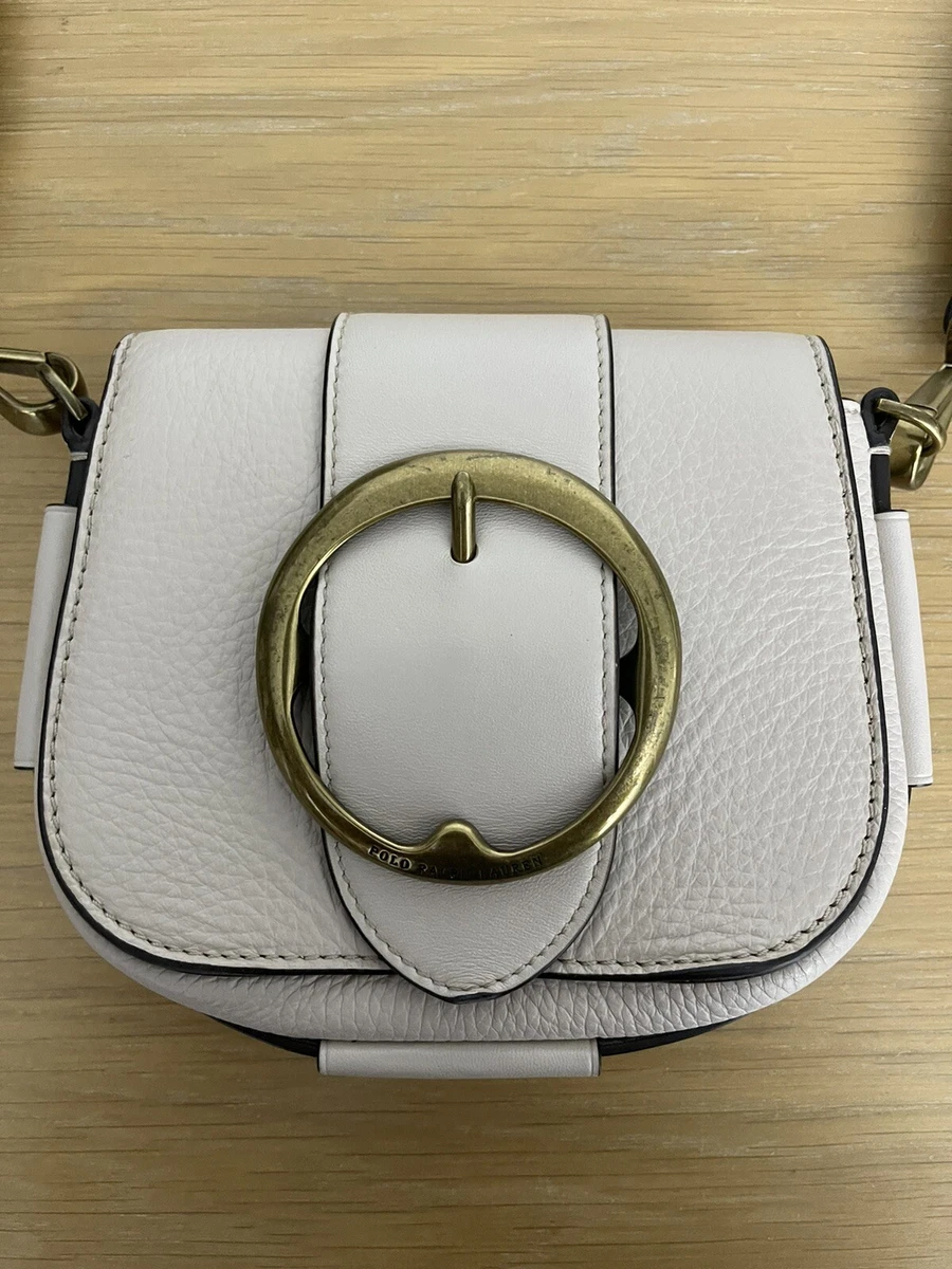 Ralph lauren pebbled leather lennox bag sale