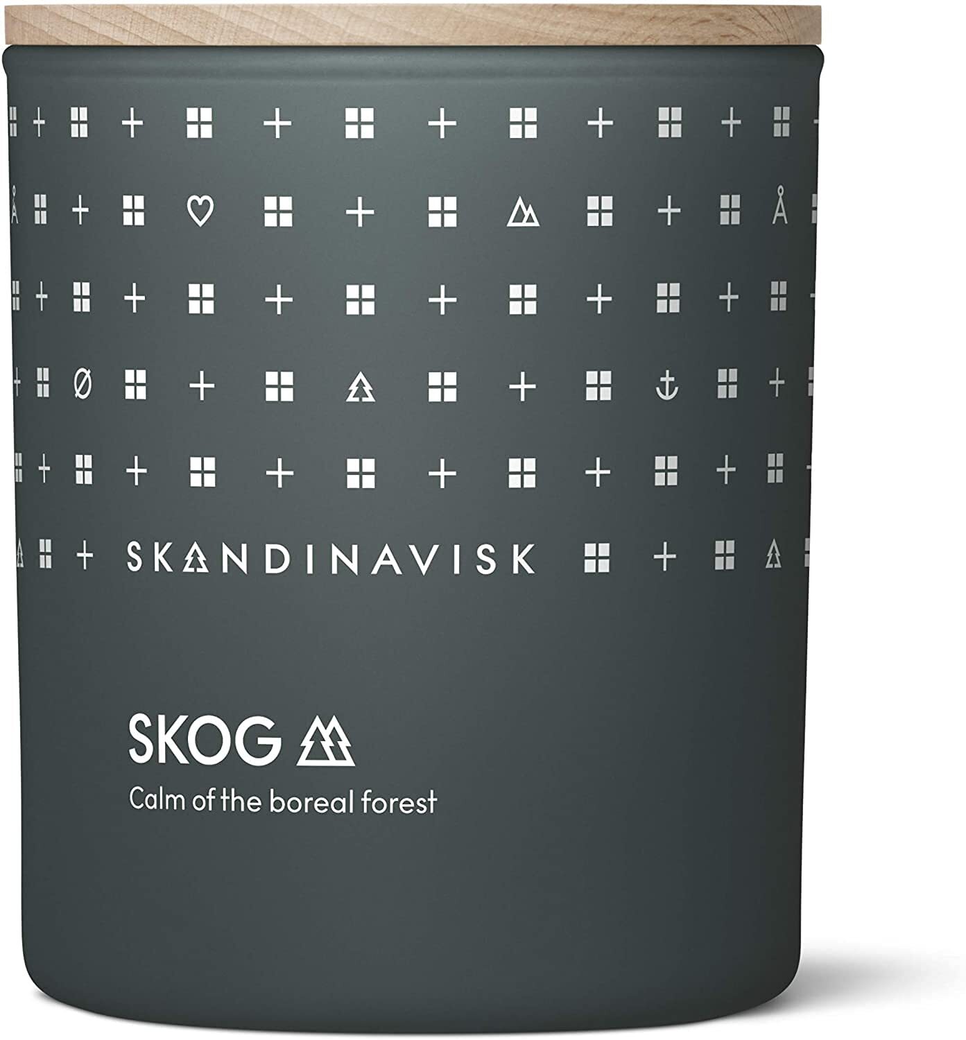 Skog 'Forest' Mini Scented Candle. Fragrance Notes: Pine Needles and Fir Cone...