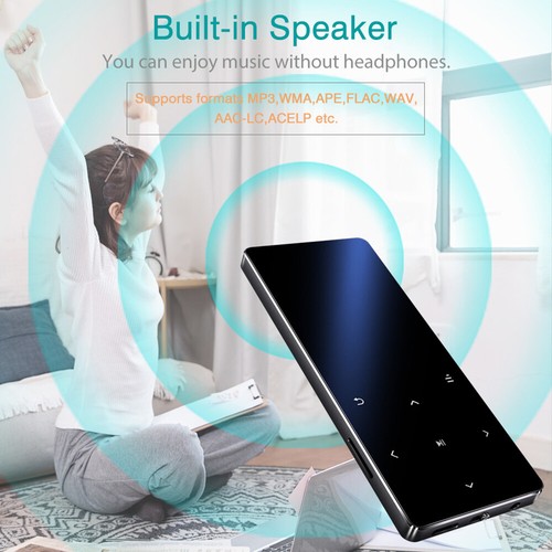 NUEVO Reproductor de MP3 Bluetooth Pantalla Táctil Deportes Sin Pérdidas Reproductor de Música HIFI Radio FM - Imagen 5 de 17