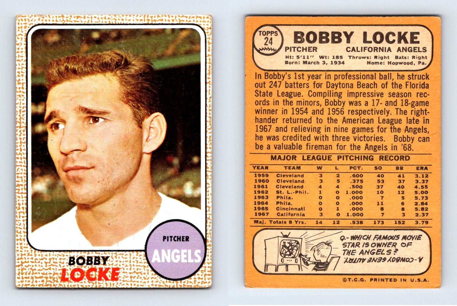 Lot of 10 1968 Topps Baseball Cards eBay