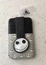 DISNEY PARKS NIGHTMARE BEFORE CHRISTMAS JACK SKELLINGTON ID CARD HOLDER  NEW 
