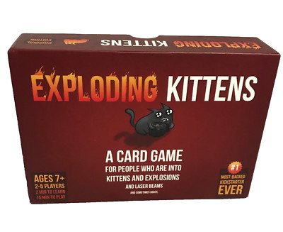 Exploding Kittens Card Game Original Edition Fun Family Games for Adults Kids