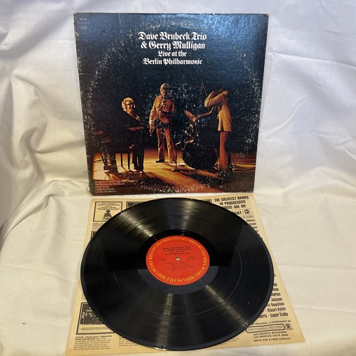 Dave Brubeck Trio & Gerry Mulligan Live At The Berlin Philharmonic (Vinyl, 1973) - Picture 2 of 9