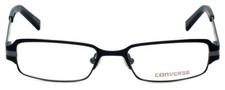 Converse Stainless Steel Reading Glasses I-Dont-Know in Black 49mm CHOOSE POWER