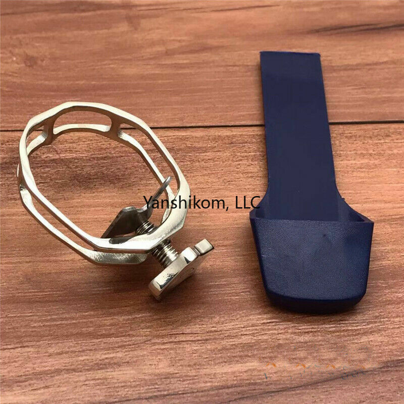 Stainless Steel Saxophone Ebonite Mouthpiece ligature Hollow Wanne 2025 Style