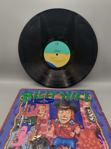 BILLY HILL I Am Just A Rebel 1989 LP Vinyl PROMO 1/2-25915-1 Reprise H. Sticker - Picture 12 of 14