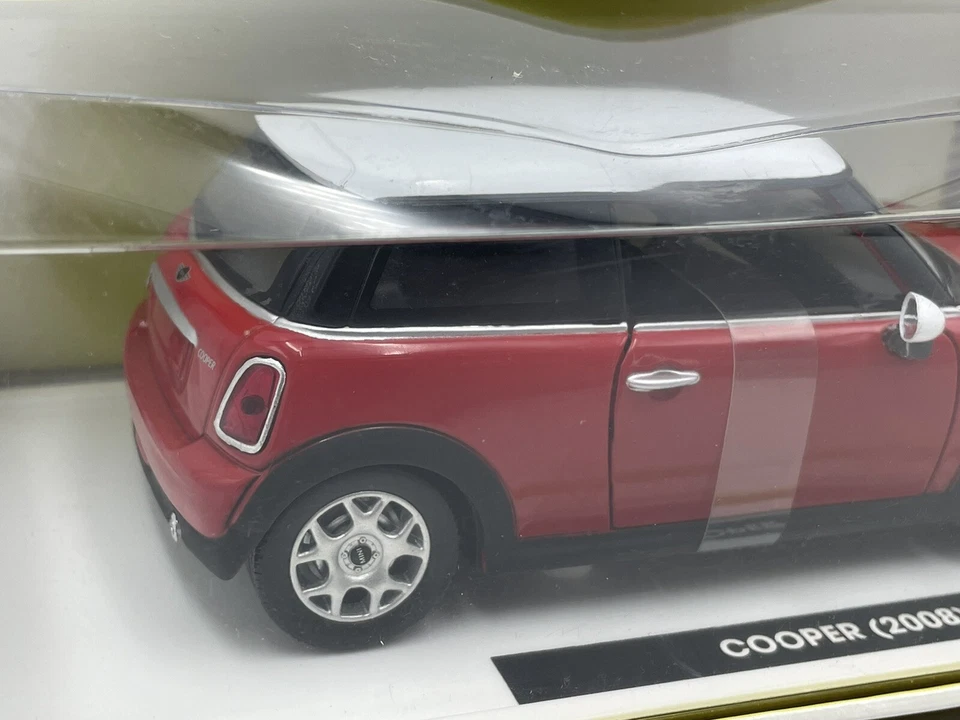 1/24  MINI COOPER  2008 RED SPECIAL EDITION NEW RAY NUOVA NEW IN BOX#NE - Immagine 2 di 4