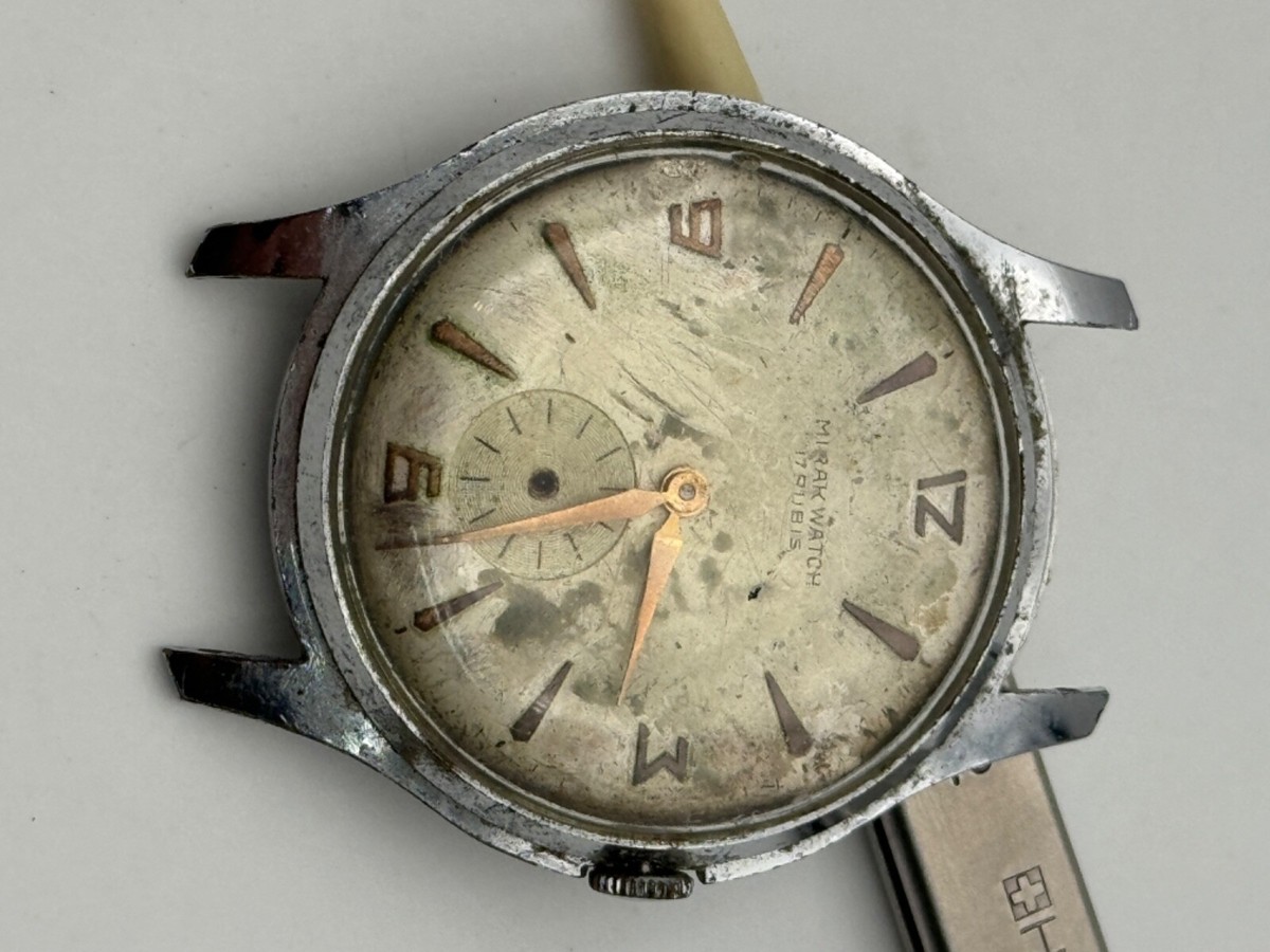 mirak watch 17 jewels 37mm