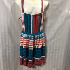 GYPSIES & MOONDUST Medium Summer Dress Sleeveless NWT Rayon Office Work