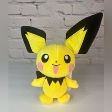 PICHU Pokemon Plush 2019 WCT Wicked Cool Toys Nintendo Stuffed Toy Doll 10"