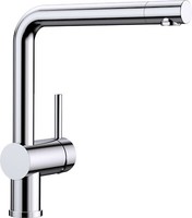 Blanco Linus Armatur / Chrom / Festauslauf / Niederdruck -