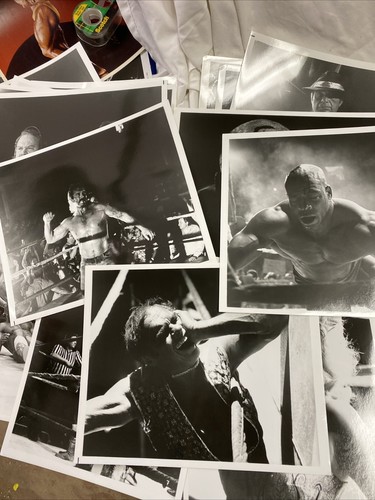 25 foto Battle Royale originali Candid 8x10 bianco e nero anni '70 80 '90 ? - Foto 7 di 12
