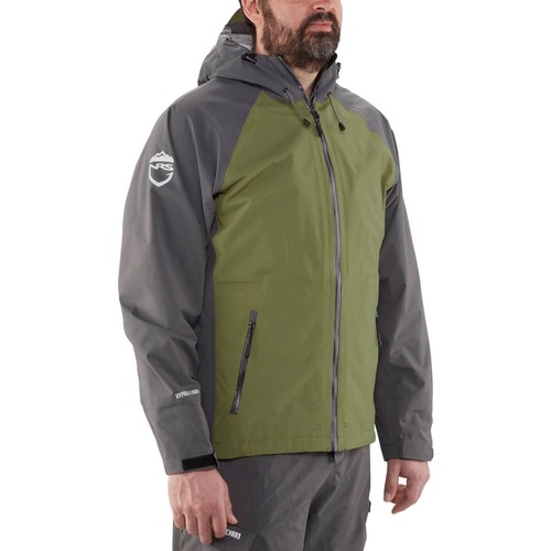 NRS Champion Veste Paddeljacke Olive Dark Shadow Veste Imperméable - Photo 3/4