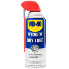 WD-40 Specialist Dry Lube PTFE 10 oz Quick-Drying Lubricant Smart Straw Spray