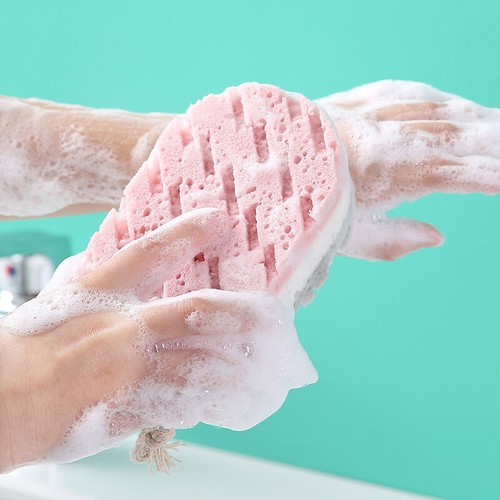 Spugna Da Bagno Esfoliante Per Cellule Morte Della Pelle Rimuovi Spazzola & - Bild 12 von 20