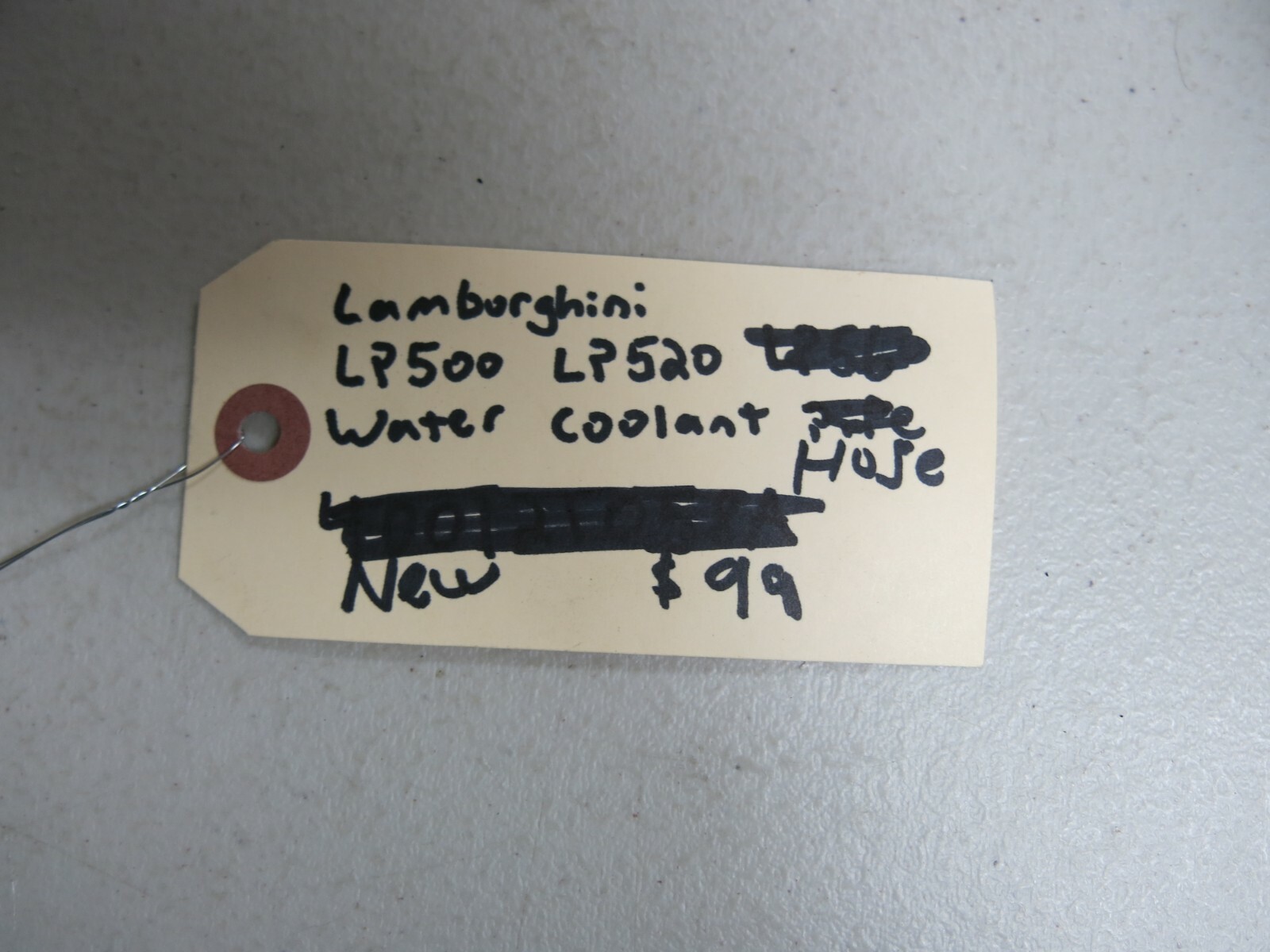 LAMBORGHINI LP500 LP520 Water Coolant Hose