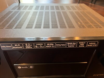 Denon AVR-X7200W 9.2 AV Receiver 4K Ultra HD Audio/ Video Receiver