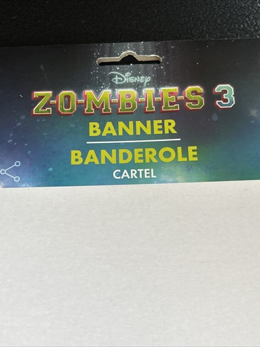 Zombies 3 Disney Film Happy Birthday Banner Party Dekoration NEU - Bild 2 von 7