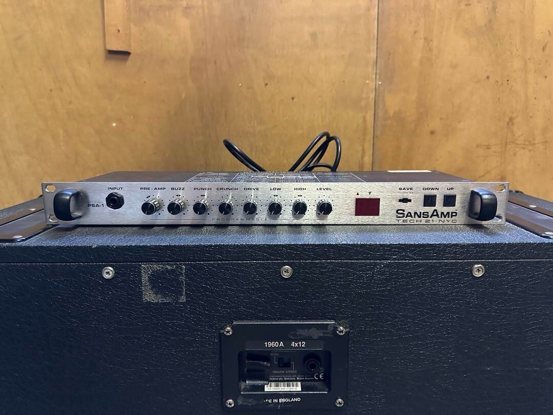 tech21 NYC SansAmp Psa-1 Rack Mount Model Guitar Effects tech21 NYC SansAmp Psa-1 Rack Mount Model Guitar Effects