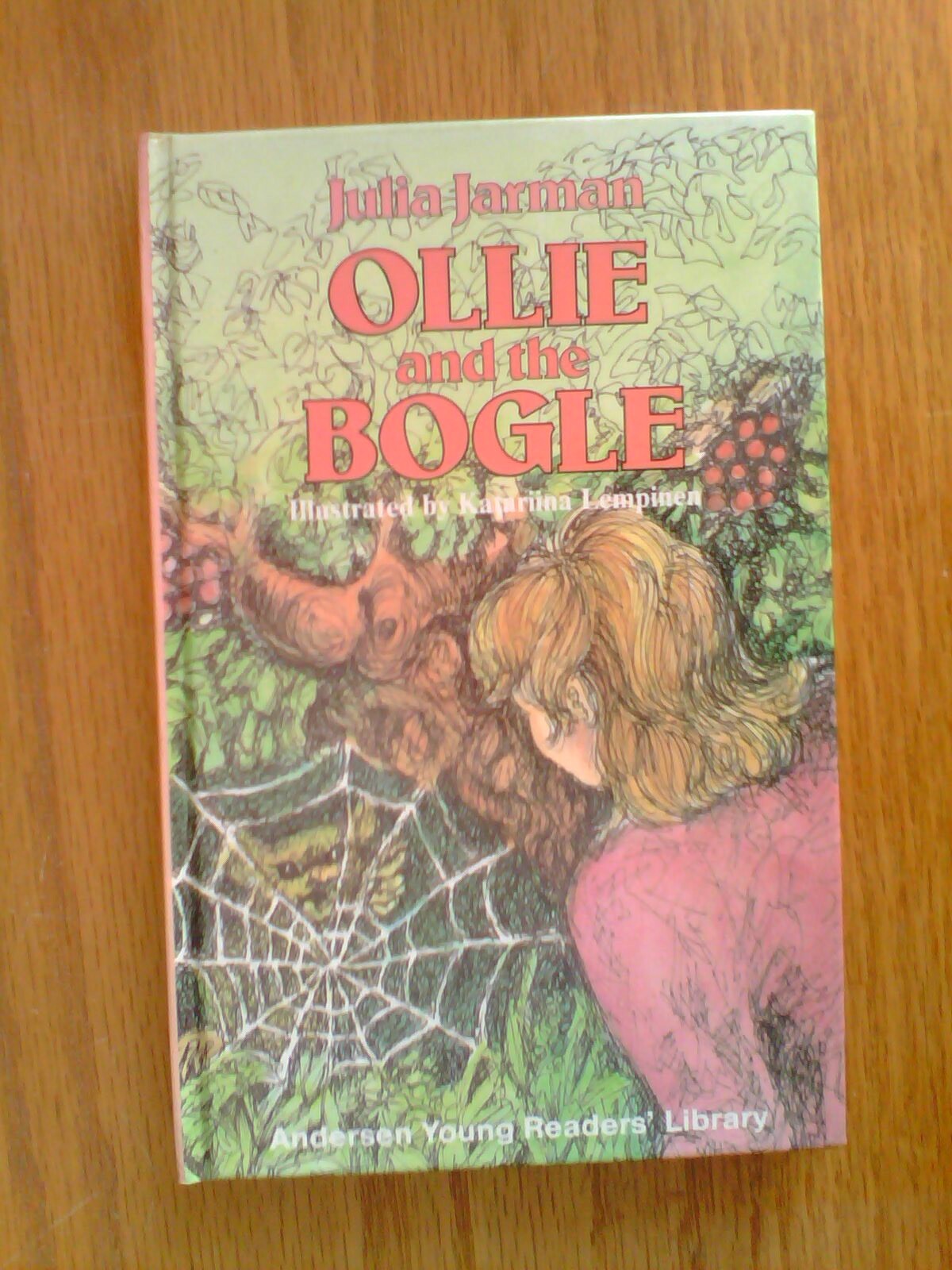 SIGNED Ollie and the Bogle by Julia Jarman 1st Edn hb children's fiction