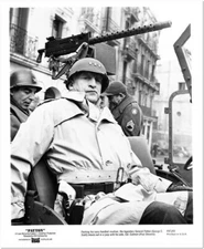 PATTON - 1970 - Five (5) Original Glossy Photo Stills - GEORGE C. SCOTT - Set A