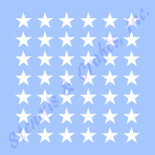0.55" STAR STENCIL STARS CELESTIAL DIY CRAFT ART TEMPLATE PAINT GALAXY SKY NEW