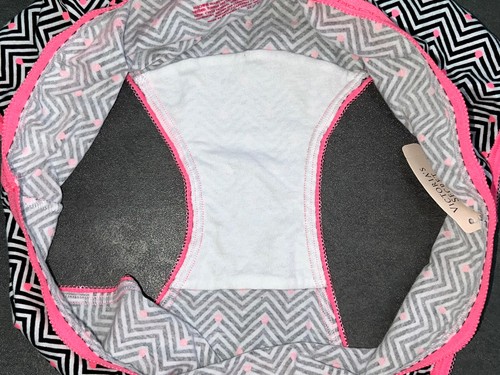 NWT VINTAGE VICTORIAS SECRET COTTON SIGNATURE BAND Picot Trim HI LEG BRIEF XL - Picture 4 of 5