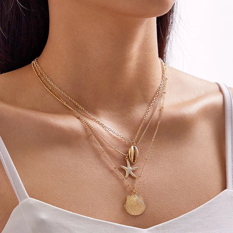 Beach 2024 necklaces women's