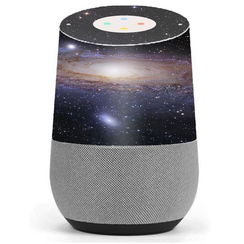 Décalcomanie peau vinyle enveloppe pour autocollants Google Home housse peau/système solaire laiteux  - Photo 1 sur 1