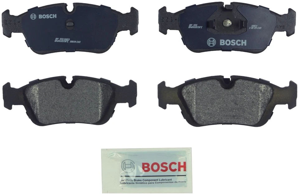 Pastillas de freno delanteras semimetálicas QuietCast 1997 1998 para BMW 328i Bosch 1996-2000 Foto 4 de 4