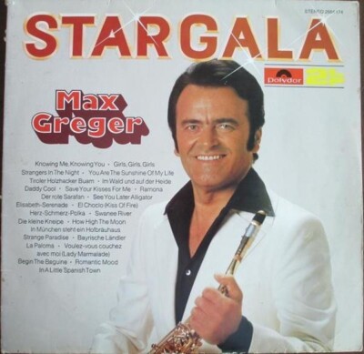 Max Greger Stargala NEAR MINT Polydor 2xVinyl LP