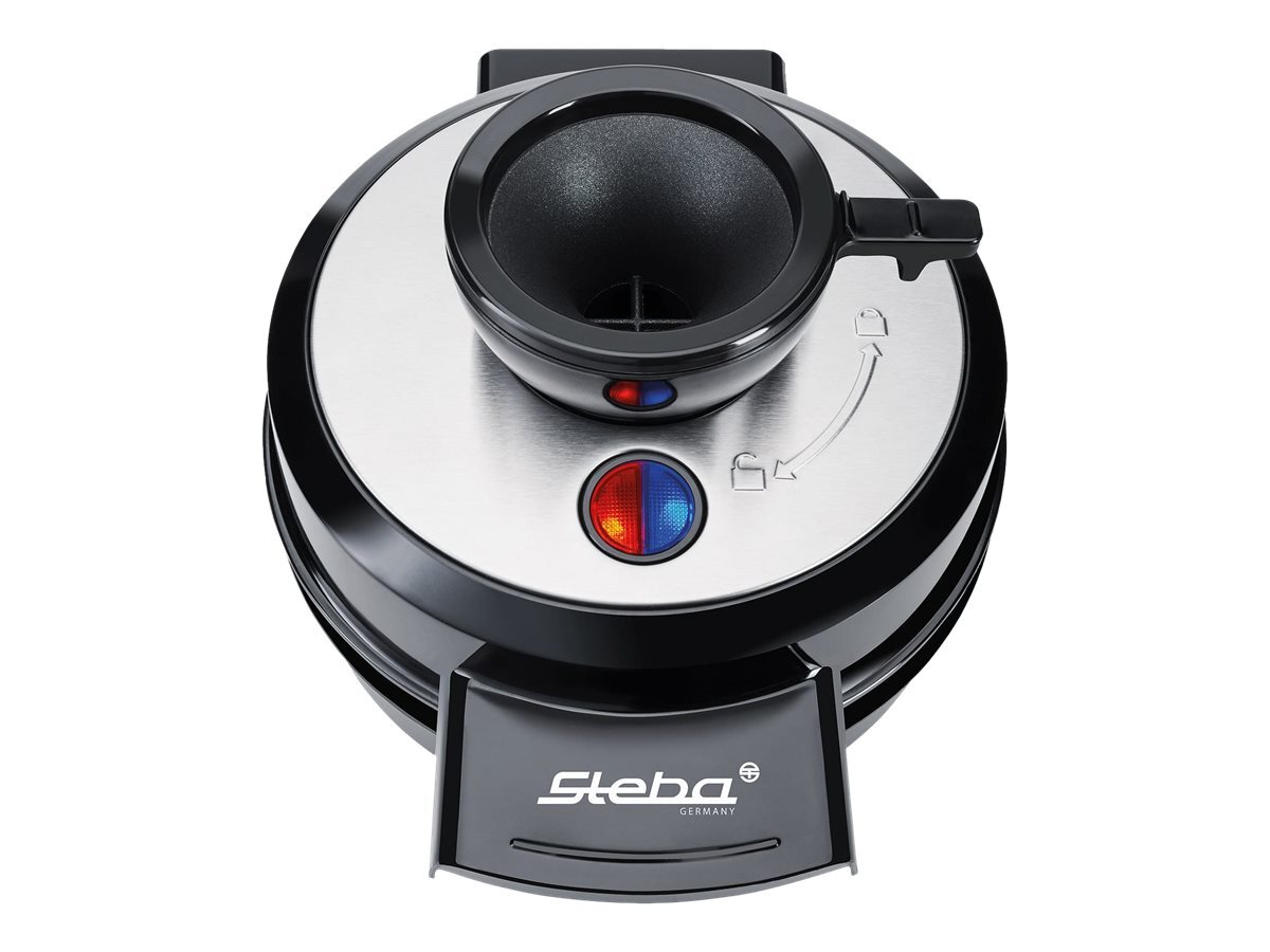 Steba WE 20 VOLCANO Waffle maker 700 W black/stainless steel 700 W 182800