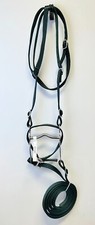 Horse 3/4" Green Nylon Bridle & Reins with 5.5" Bit