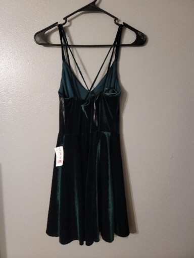 B. Darlin Emerald Green Velvet Sleeveless Dress Junior Size 5/6 | eBay
