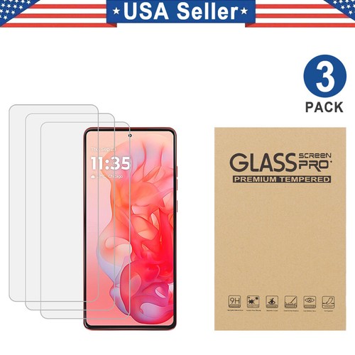 3 pièces de protection en verre trempé pour Motorola Moto G 5G/G Play/G Power 5G 2024 - Photo 5 sur 5